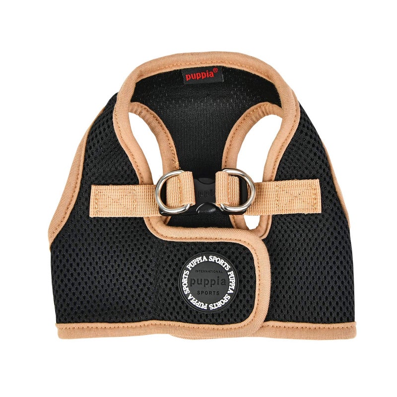 Puppia Soft Vest Harness B II - Black - S - Image 1